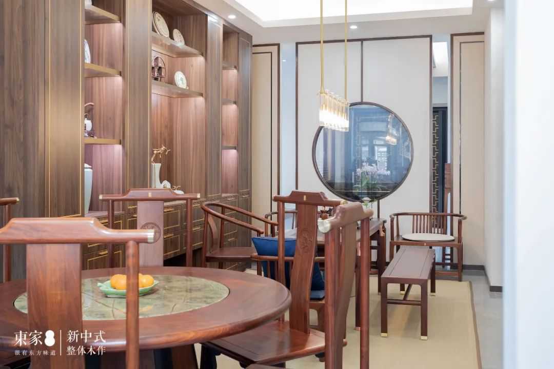 新中式案例 | 380㎡東方風情別墅,隨手一拍都是意外的驚喜!