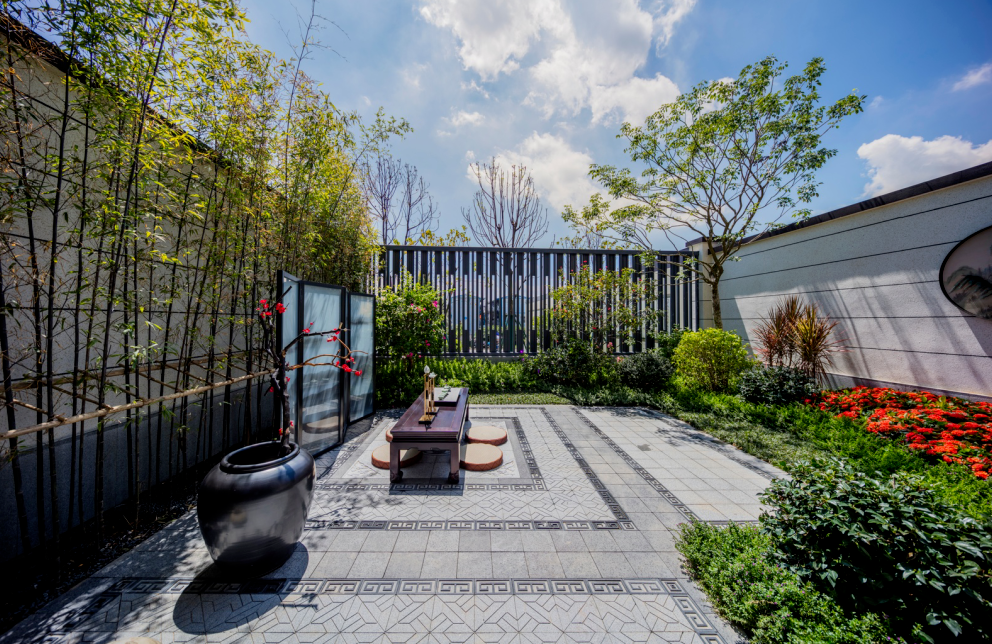 新中式案例 | 650m2中式院墅,閑聽花靜鳥喧,這樣的設計才有生活趣味