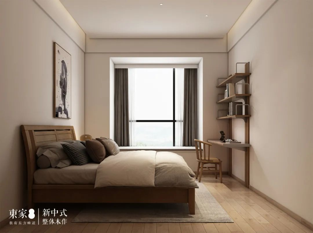 新中式案例 | 180㎡自然原木風，最適合打造意境空間