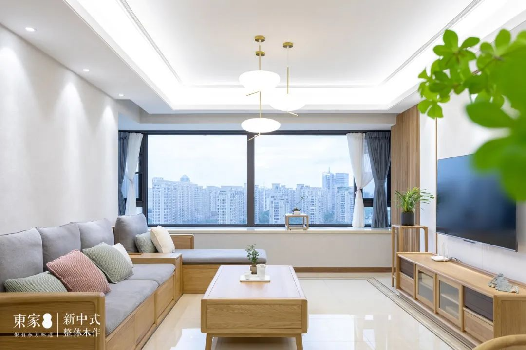新中式案例 | 130m2精致原木風,開門即驚艷!