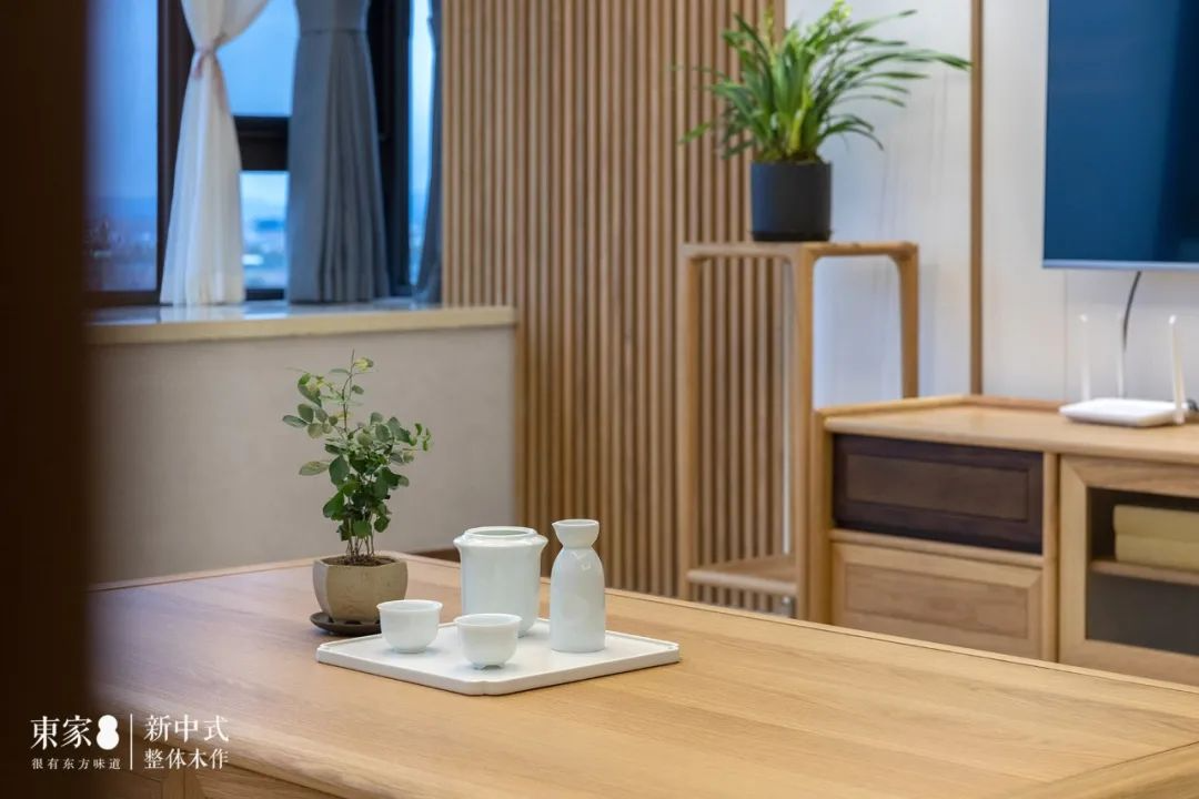 新中式案例 | 130m2精致原木風,開門即驚艷!