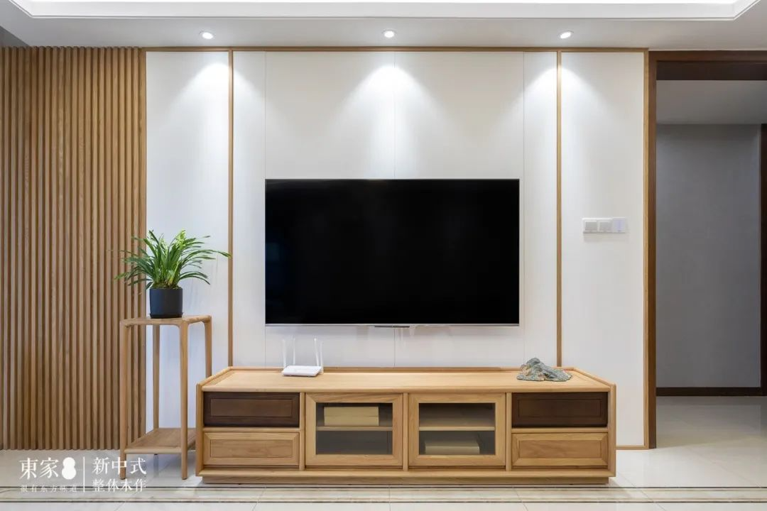 新中式案例 | 130m2精致原木風,開門即驚艷!