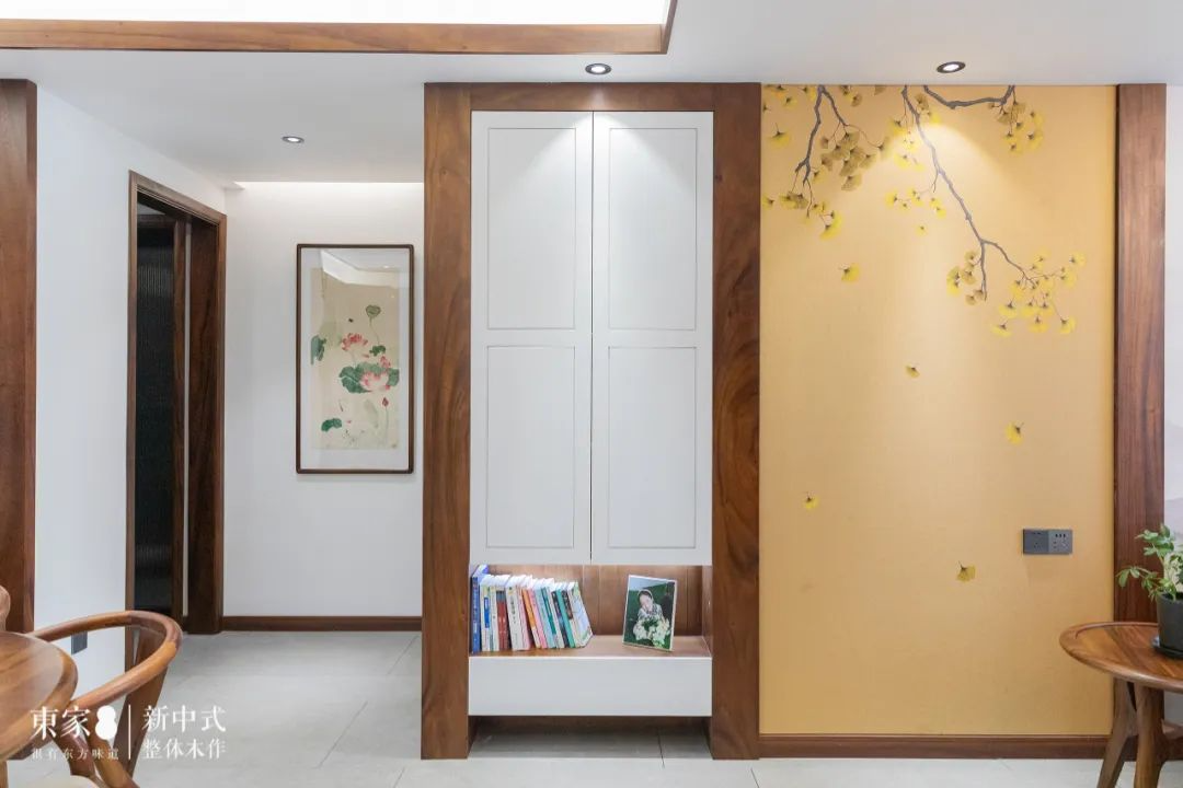 新中式案例 | 160m2復(fù)式居宅,隱形門(mén)設(shè)計(jì),驚艷巧妙!