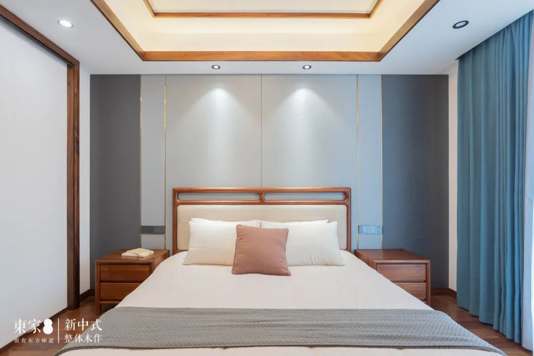 新中式案例 | 160m2復(fù)式居宅,隱形門(mén)設(shè)計(jì),驚艷巧妙!